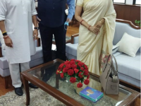  Meeting with MP Hema Malini