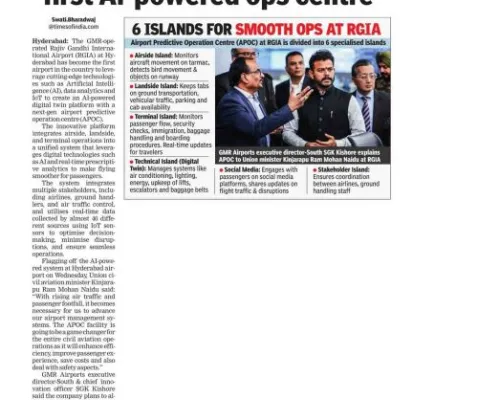 Hyd airport roll out