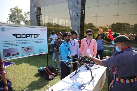  Drone outreach program at Gujarat-26 Nov 2021