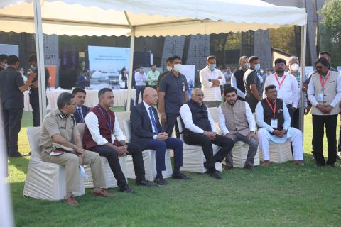  Drone outreach program at Gujarat-26 Nov 2021