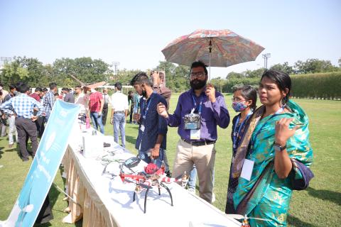  Drone outreach program at Gujarat-26 Nov 2021