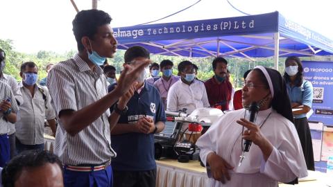  Drone outreach program at Cochin-01 Nov 2021