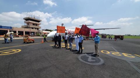 Flagging off 8 New Flights from Madhya Pradesh 12