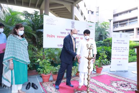  Special Swachhta Campaign - initiated at MoCA on 01 Oct 2021