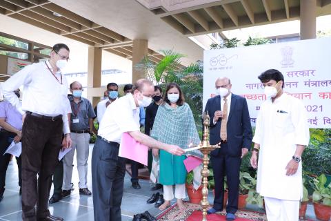  Special Swachhta Campaign - initiated at MoCA on 01 Oct 2021