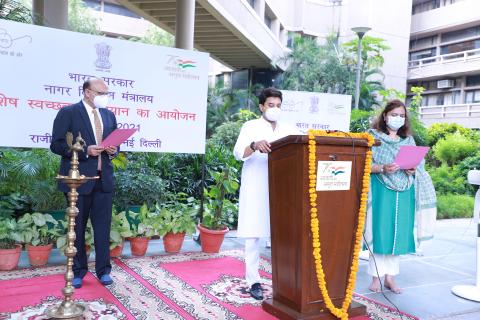  Special Swachhta Campaign - initiated at MoCA on 01 Oct 2021