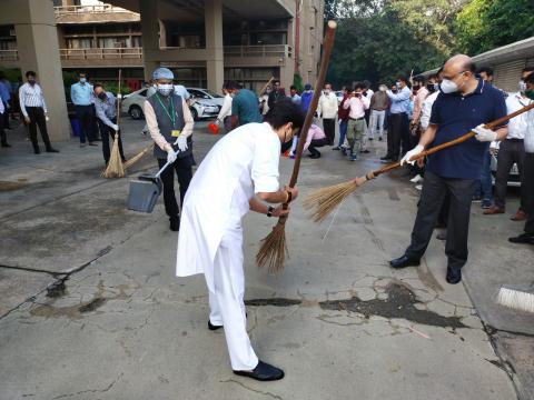 अक्टूबर 2021 के दौरान नागरिक उड्डयन मंत्रालय में विशेष स्वच्छता अभियान