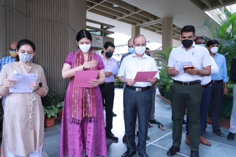  Special Swachhta Campaign - initiated at MoCA on 01 Oct 2021