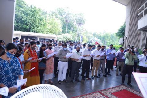  Special Swachhta Campaign - initiated at MoCA on 01 Oct 2021