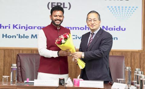 Secretary Civil Aviation Sh. V. Vualnam, DGCA DG Sh. Faiz Ahmed, BCAS DG Sh. Rajesh Nirwan and other senior officials were present at the occasion. Secretary Civil Aviation Sh. V. Vualnam, DGCA DG Sh. Faiz Ahmed, BCAS DG Sh. Rajesh Nirwan and other senior officials were present at the occasion.