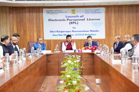Secretary Civil Aviation Sh. V. Vualnam, DGCA DG Sh. Faiz Ahmed, BCAS DG Sh. Rajesh Nirwan and other senior officials were present at the occasion. Secretary Civil Aviation Sh. V. Vualnam, DGCA DG Sh. Faiz Ahmed, BCAS DG Sh. Rajesh Nirwan and other senior officials were present at the occasion.