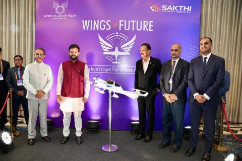 Honored to be the Chief Guest at the MoU signing between the Aero Club of India and Sakthi Aircraft Industries today. Honored to be the Chief Guest at the MoU signing between the Aero Club of India and Sakthi Aircraft Industries today.