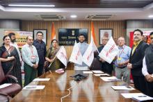 Hon'ble Minister Shri Ram Mohan Naidu flagged off the inaugural Alliance Air flight from Rajahmundry to Tirupati, along with Hon’ble MP from Rajahmundry, Smt. Daggubati Purandeswari
